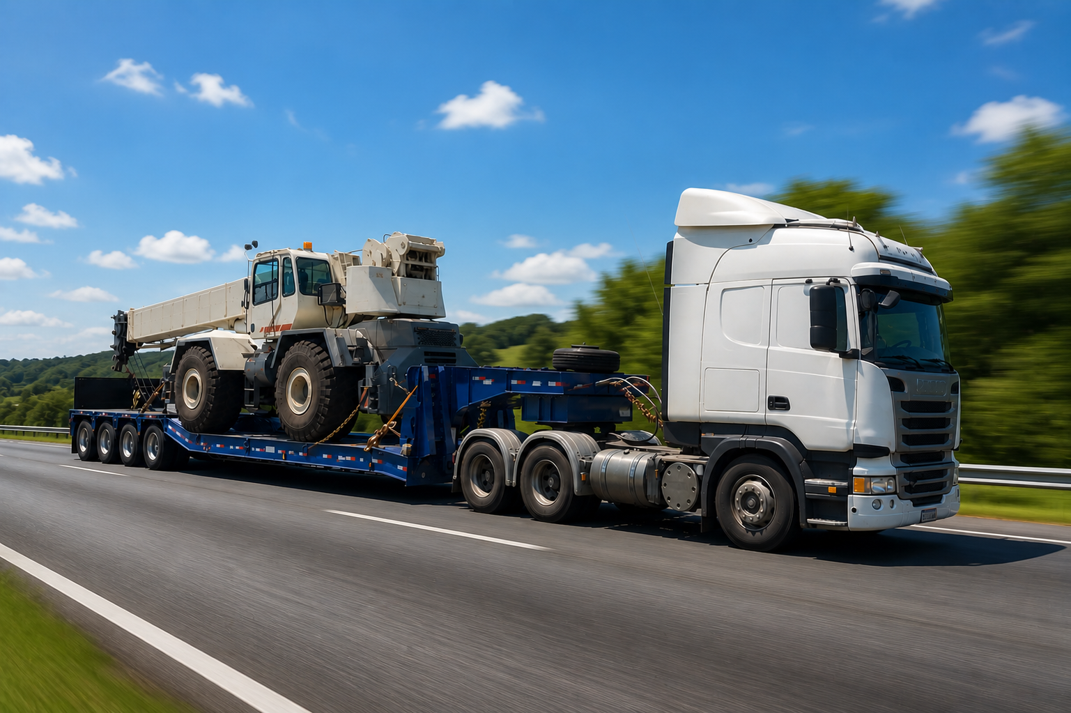 Engenheiro da BM Carretas projetando carreta sob medida em CAD para transporte de cargas pesadas